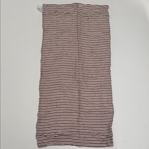 Acacia Swimwear Brown and White Striped Fabric a kids sarong KUAU